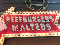 Image 1 of 1 of a N/A BEEF BURGERS MALTED NEON