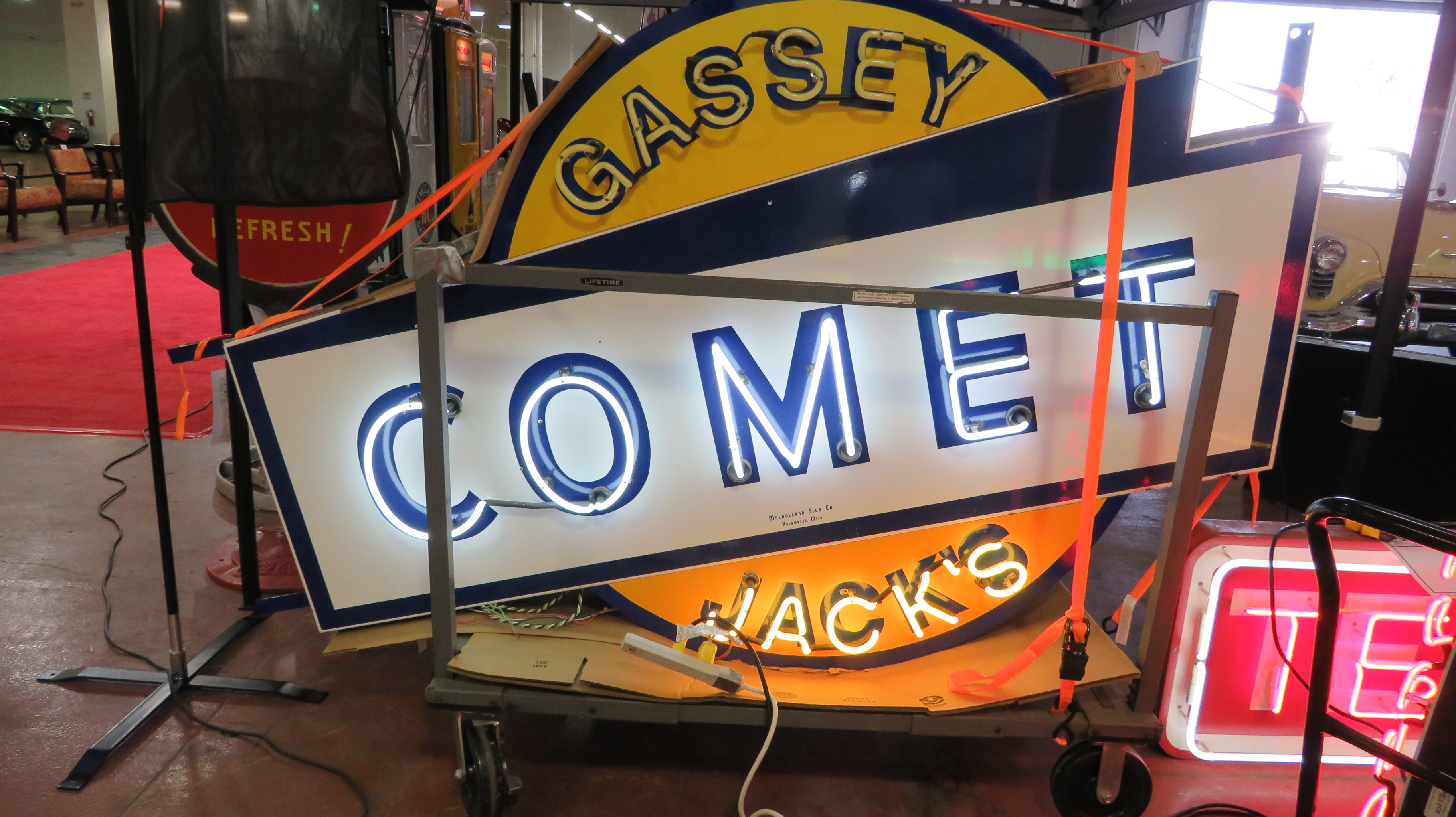 1st Image of a N/A SIGN GASSEY JACKS COMETS