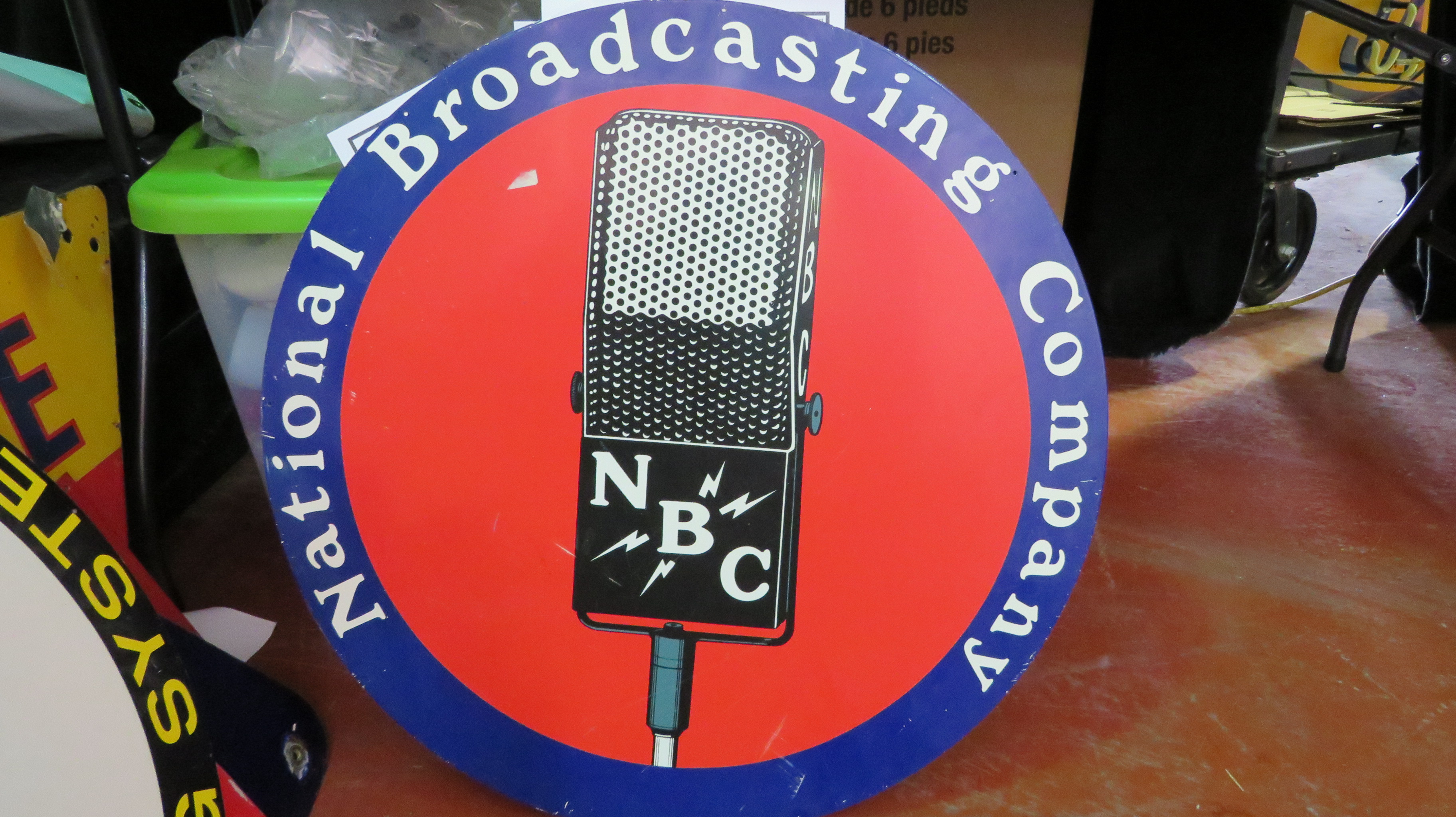 0th Image of a N/A METAL SIGN NATIONAL BROADCASTING COMPANY
