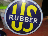 Image 1 of 1 of a N/A METAL SIGN US RUBBER