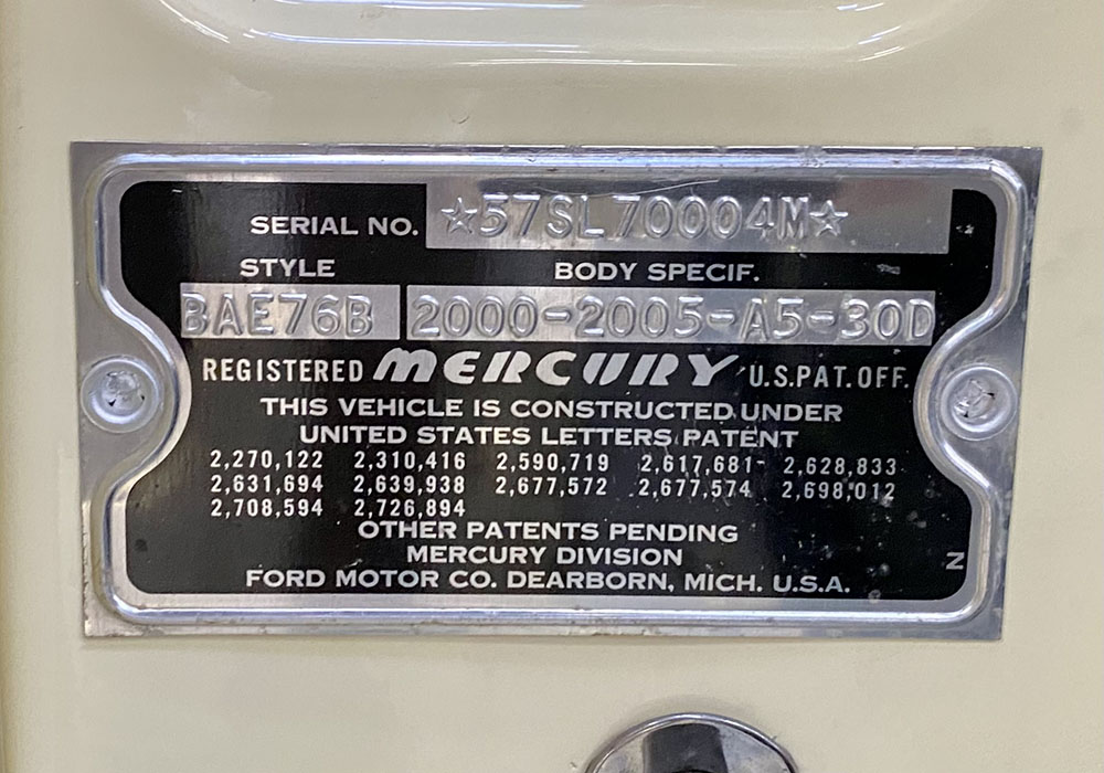 11th Image of a 1957 MERCURY TURNPIKE CRUISER