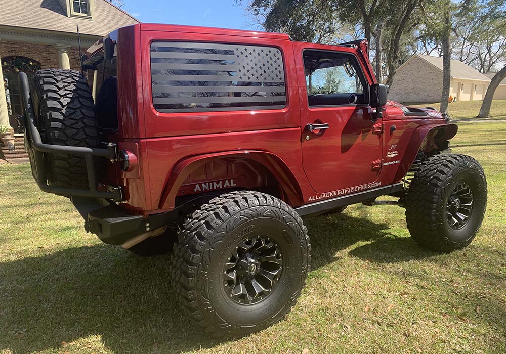 7th Image of a 2011 JEEP WRANGLER SAHARA