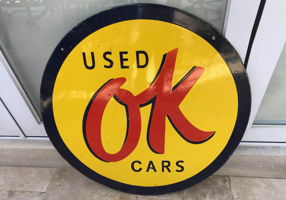 0th Image of a N/A OK DOUBLE SIDED SIGN