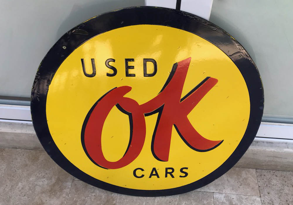 1st Image of a N/A OK DOUBLE SIDED SIGN