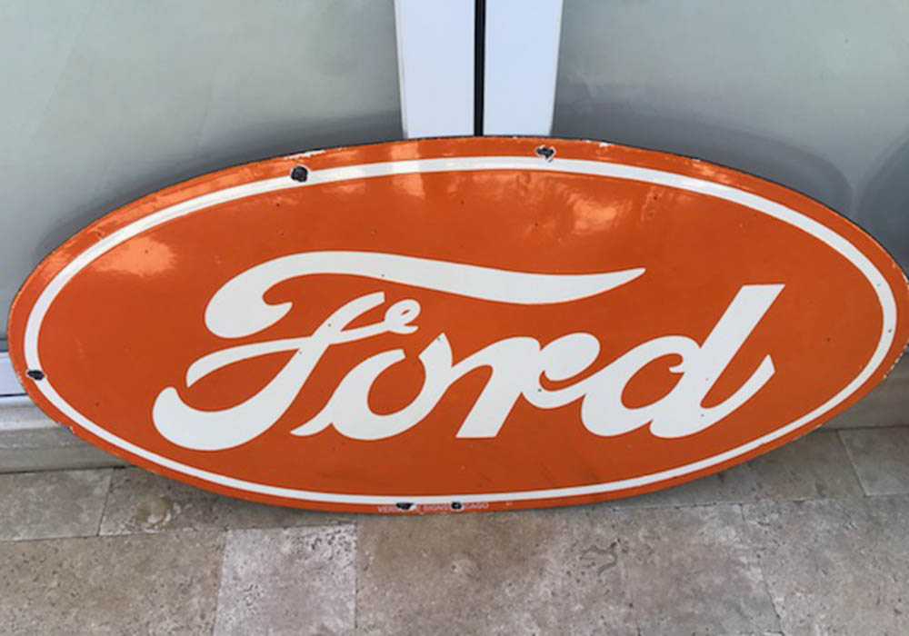 0th Image of a N/A FORD SIGN DOUBLE SIDED