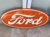 Image 2 of 2 of a N/A FORD SIGN DOUBLE SIDED
