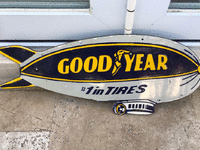 Image 2 of 2 of a N/A GOODYEAR BLIMP SIGN