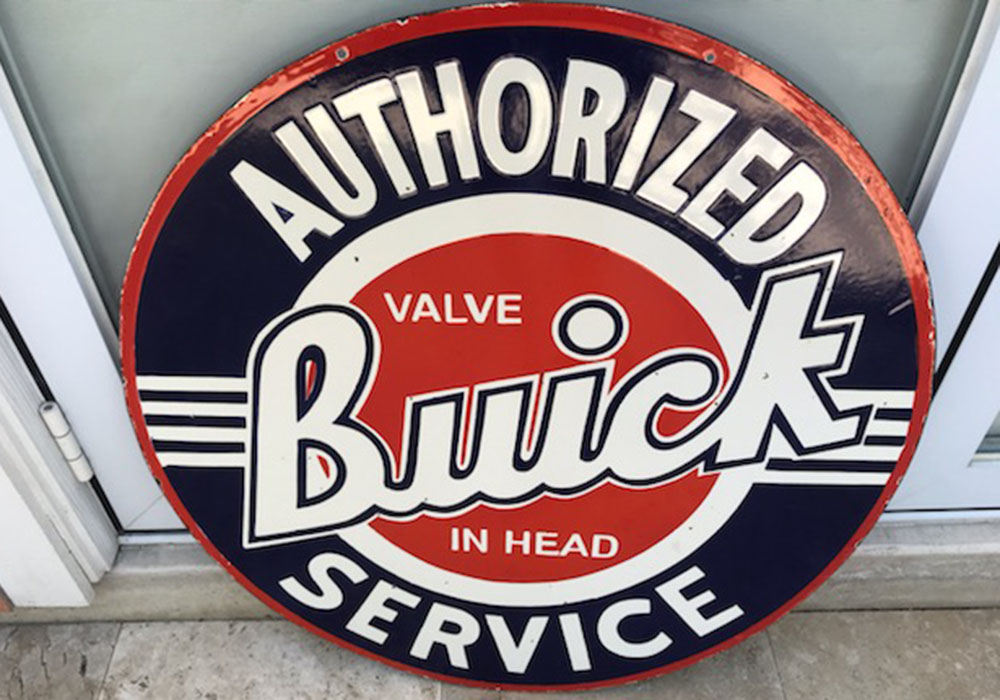 1st Image of a N/A BUICK SERVICE SIGN DOUBLE SIDED