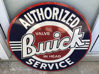 Image 1 of 2 of a N/A BUICK SERVICE SIGN DOUBLE SIDED