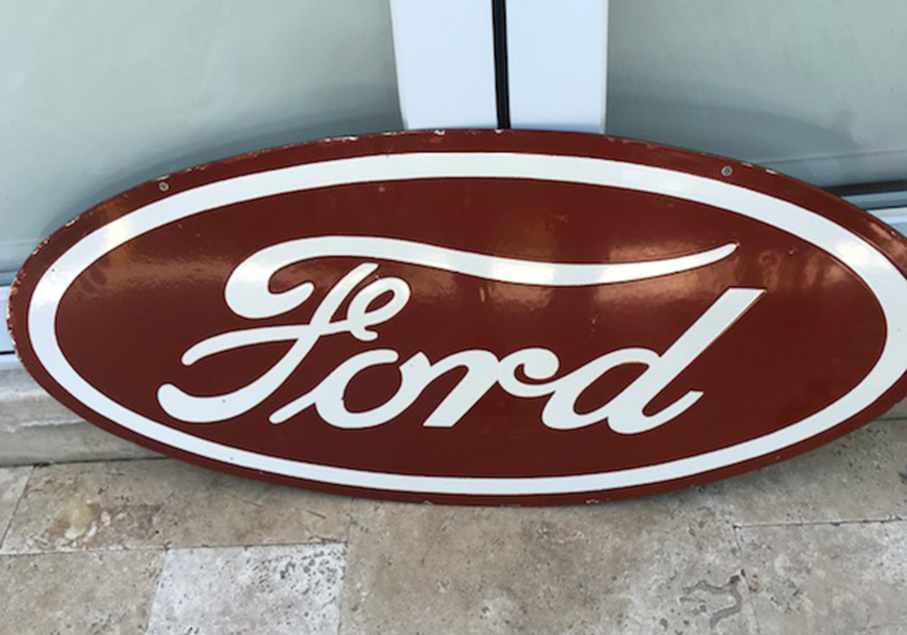 1st Image of a N/A FORD SIGN DOUBLE SIDED