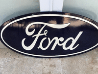 Image 2 of 2 of a N/A FORD OVAL SIGN