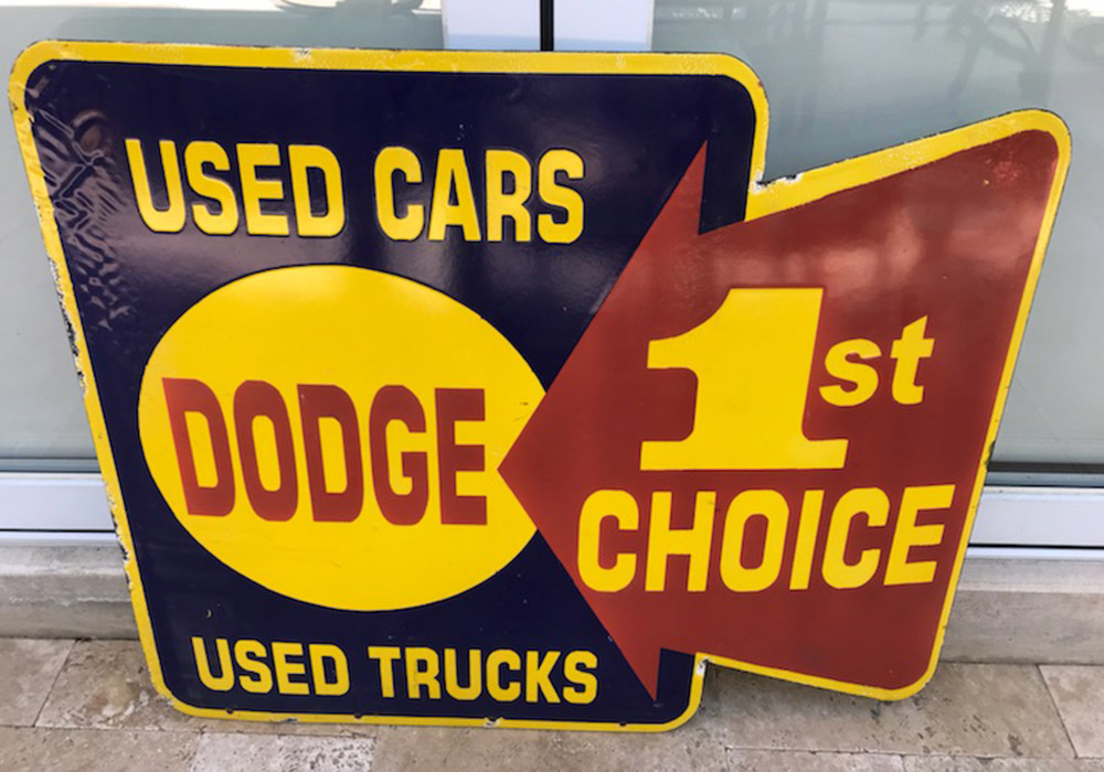 0th Image of a N/A DODGE USED CAR SIGN