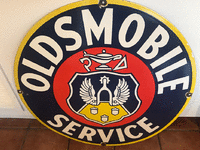 Image 1 of 1 of a N/A OLDSMOBILE SERVICE SIGN