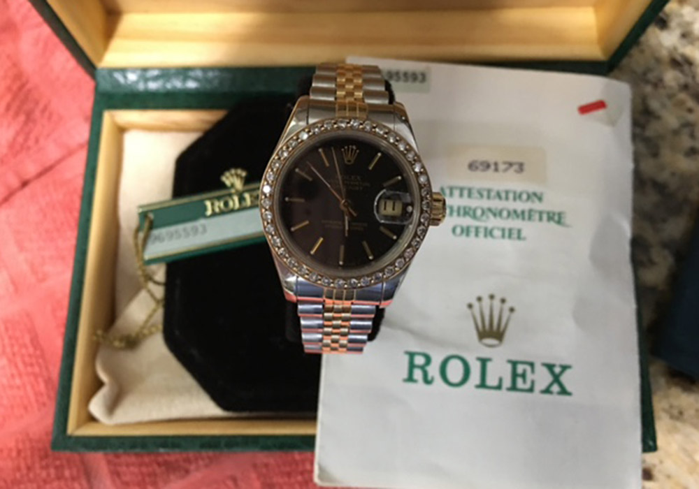 2nd Image of a N/A ROLEX DATEJUST WATCH