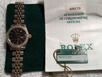 Image 1 of 8 of a N/A ROLEX DATEJUST WATCH