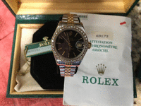 Image 3 of 8 of a N/A ROLEX DATEJUST WATCH