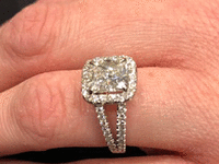 Image 4 of 7 of a N/A DIAMOND ENGAGEMENT RING