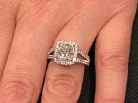 Image 6 of 7 of a N/A DIAMOND ENGAGEMENT RING
