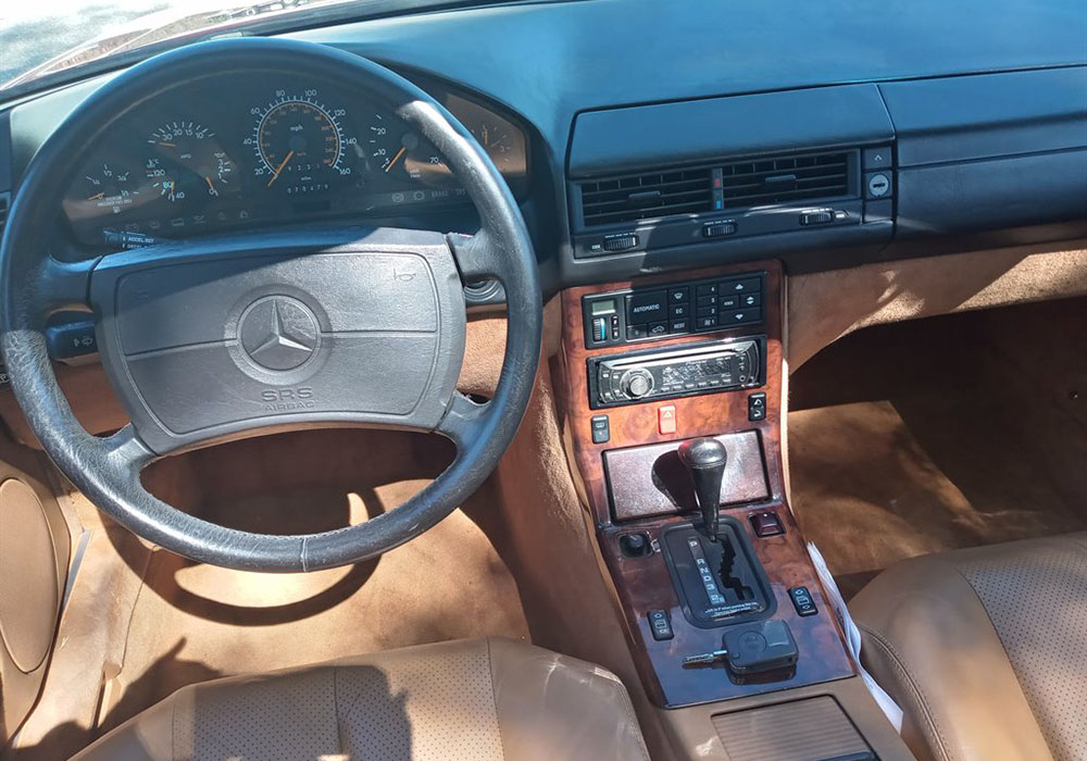 8th Image of a 1991 MERCEDES-BENZ 500 500SL