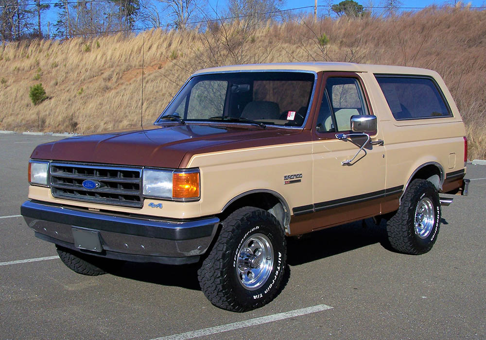 0th Image of a 1989 FORD BRONCO XLT