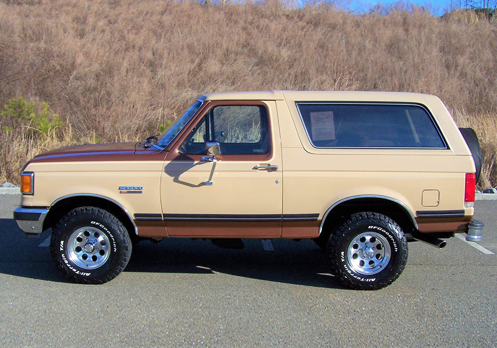 6th Image of a 1989 FORD BRONCO XLT