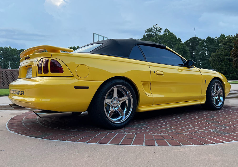4th Image of a 1998 FORD MUSTANG COBRA