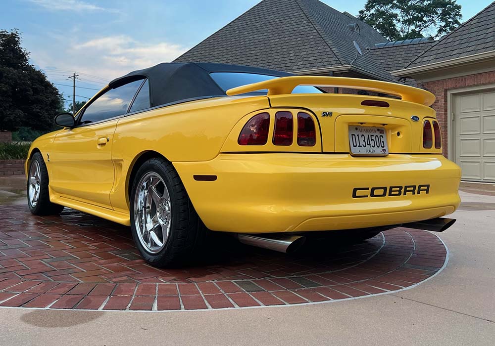 6th Image of a 1998 FORD MUSTANG COBRA