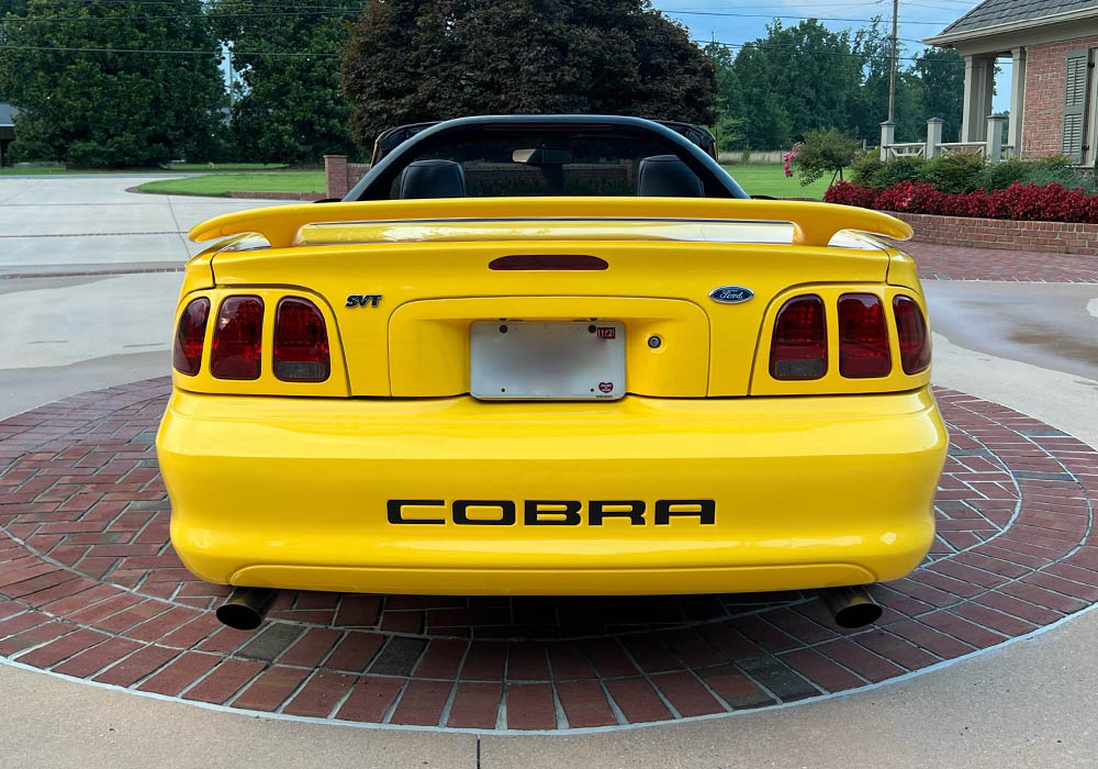 9th Image of a 1998 FORD MUSTANG COBRA