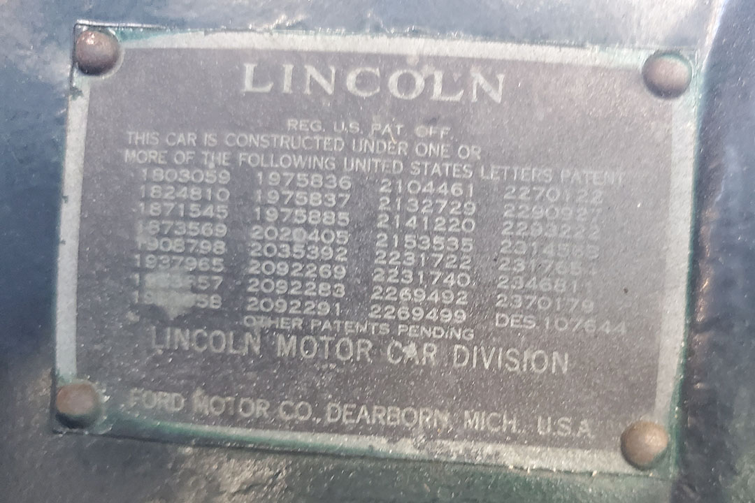 27th Image of a 1947 LINCOLN CONTINENTAL