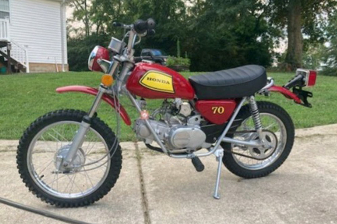 1st Image of a 1972 HONDA SL 70