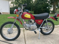 Image 2 of 2 of a 1972 HONDA SL 70