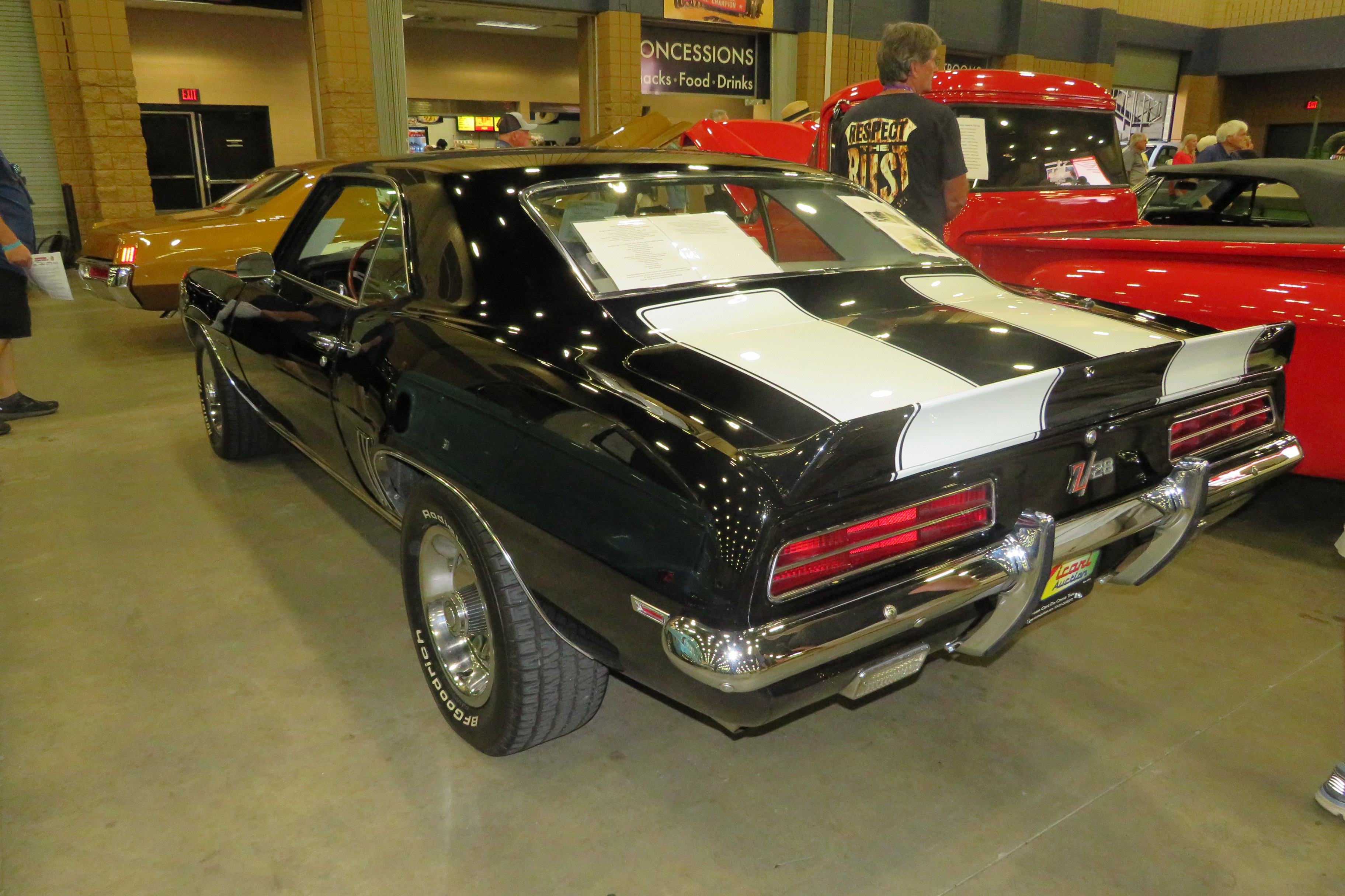 8th Image of a 1969 CHEVROLET CAMARO Z28