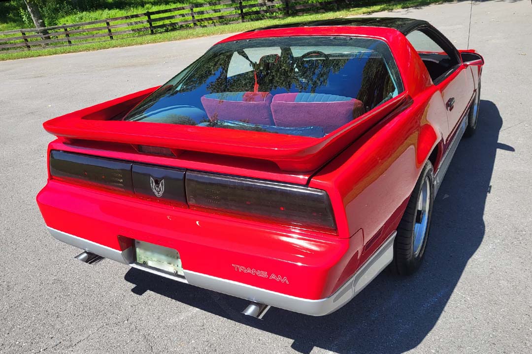 4th Image of a 1987 PONTIAC TRANS AM