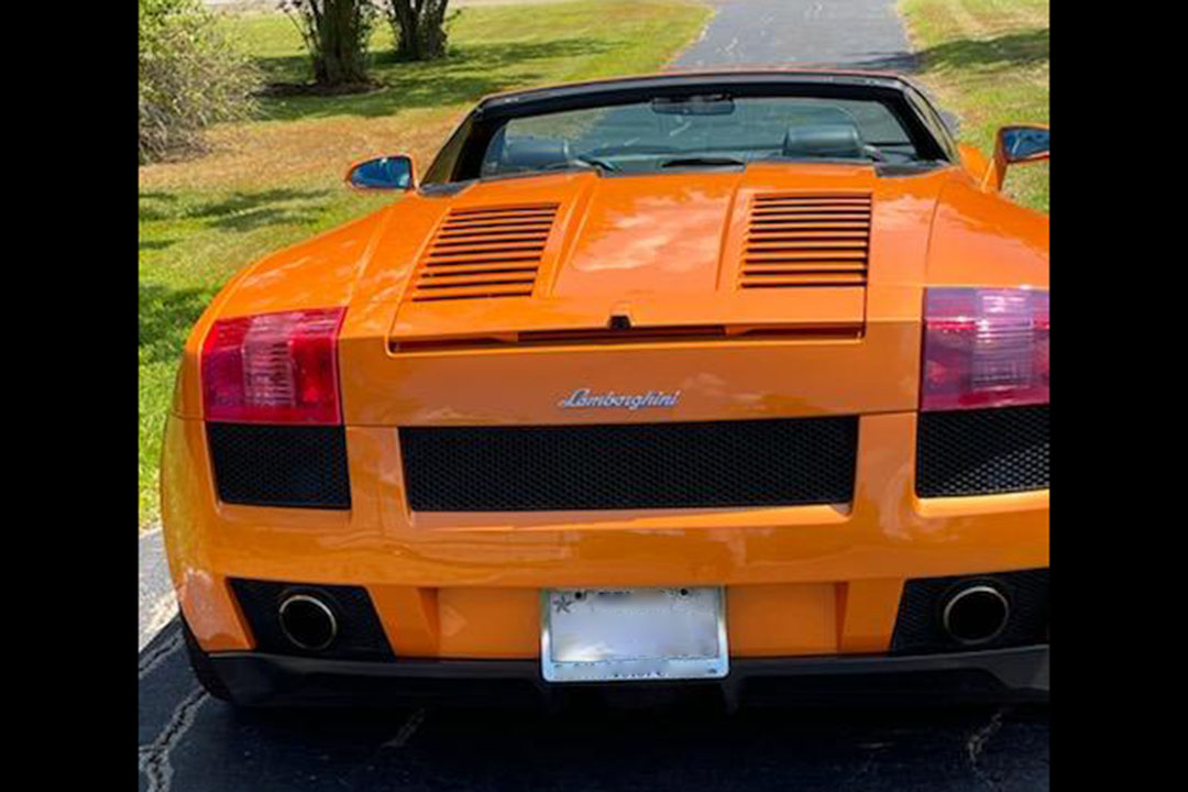 4th Image of a 2008 LAMBORGHINI GALLARDO SPYDER