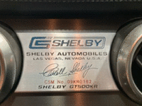 Image 4 of 7 of a 2009 FORD MUSTANG SHELBY GT500