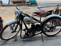 Image 1 of 1 of a 1948 SIMPLEX MOTORCYCLE