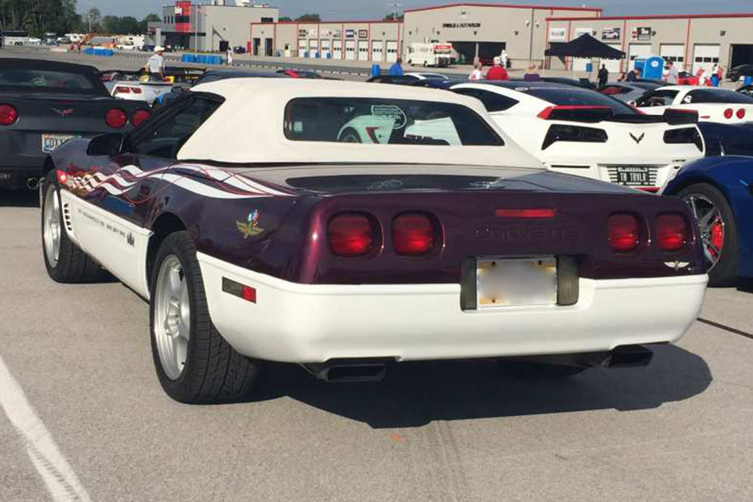 4th Image of a 1995 CHEVROLET CORVETTE PACE CAR