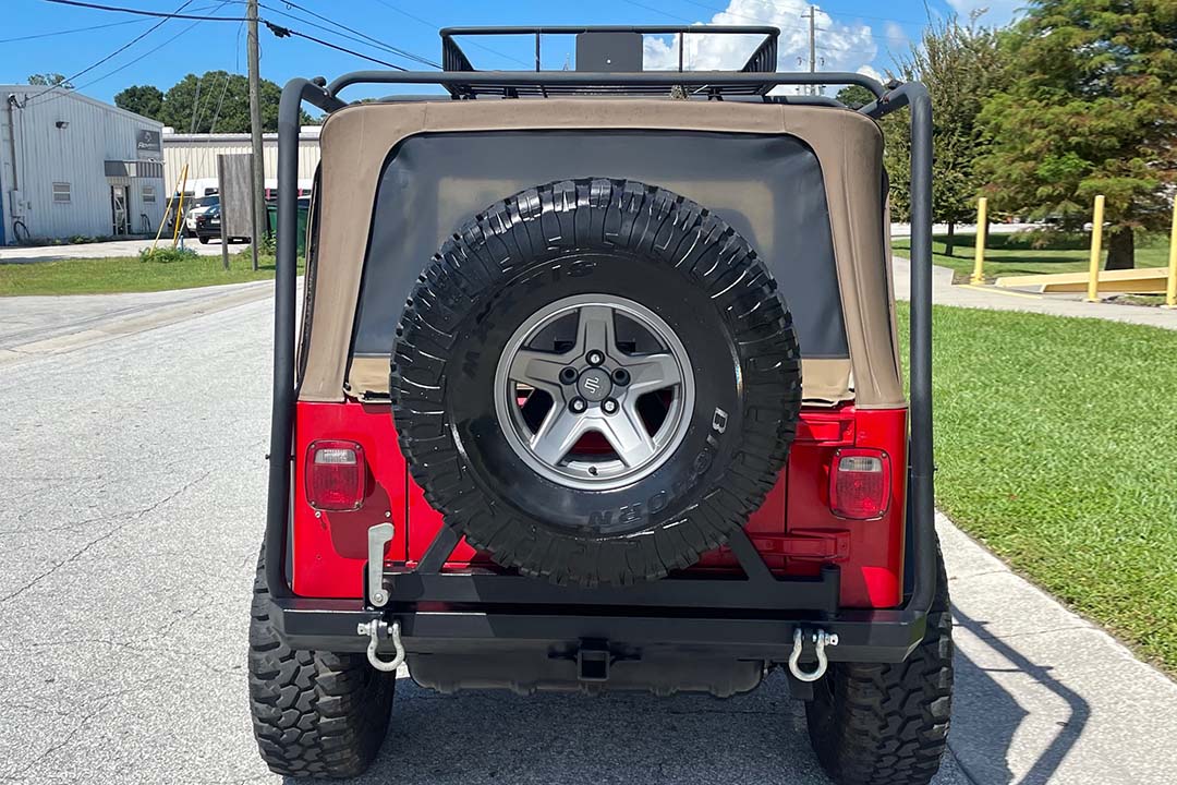 4th Image of a 2002 JEEP WRANGLER X