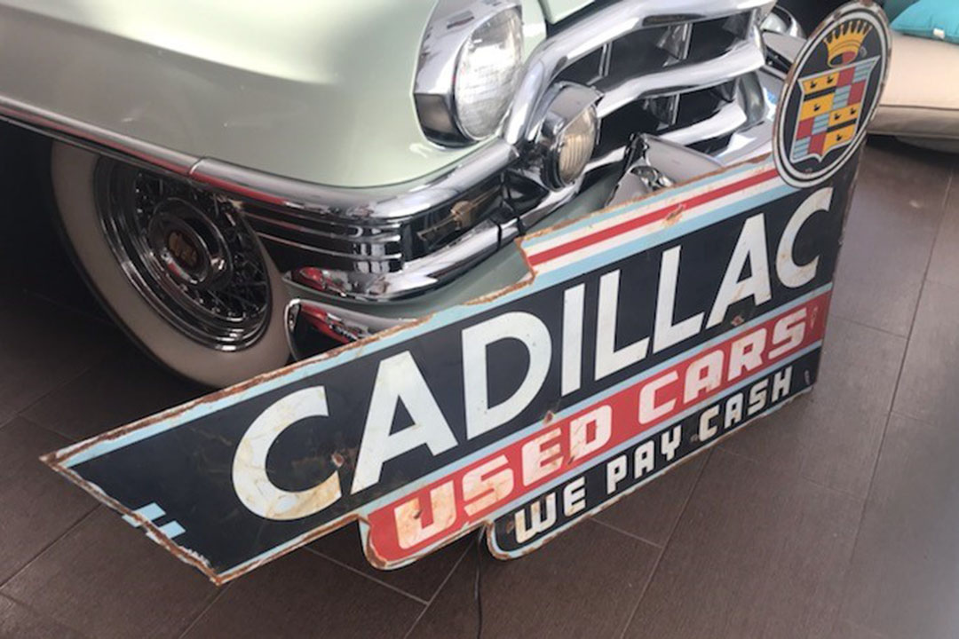 0th Image of a N/A CADILLAC USED CAR SIGN
