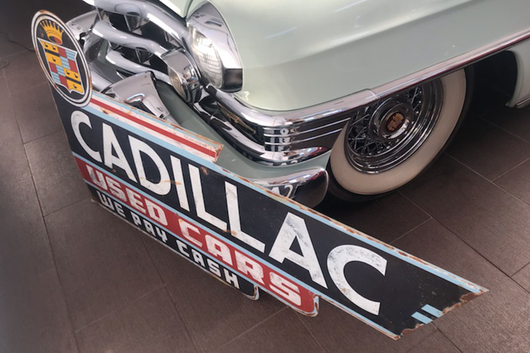 1st Image of a N/A CADILLAC USED CAR SIGN