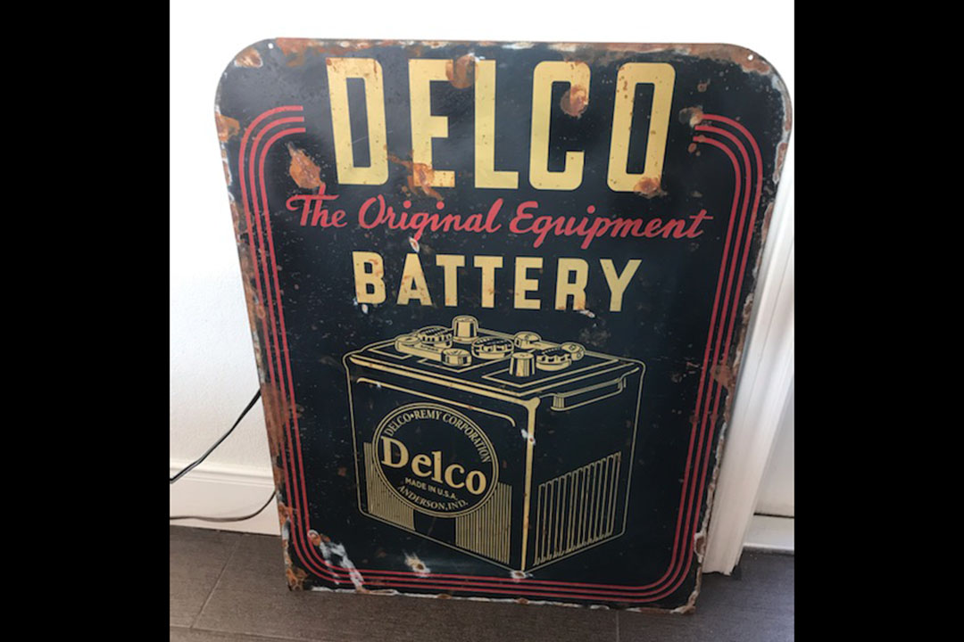 0th Image of a N/A DELCO BATTERY SIGN