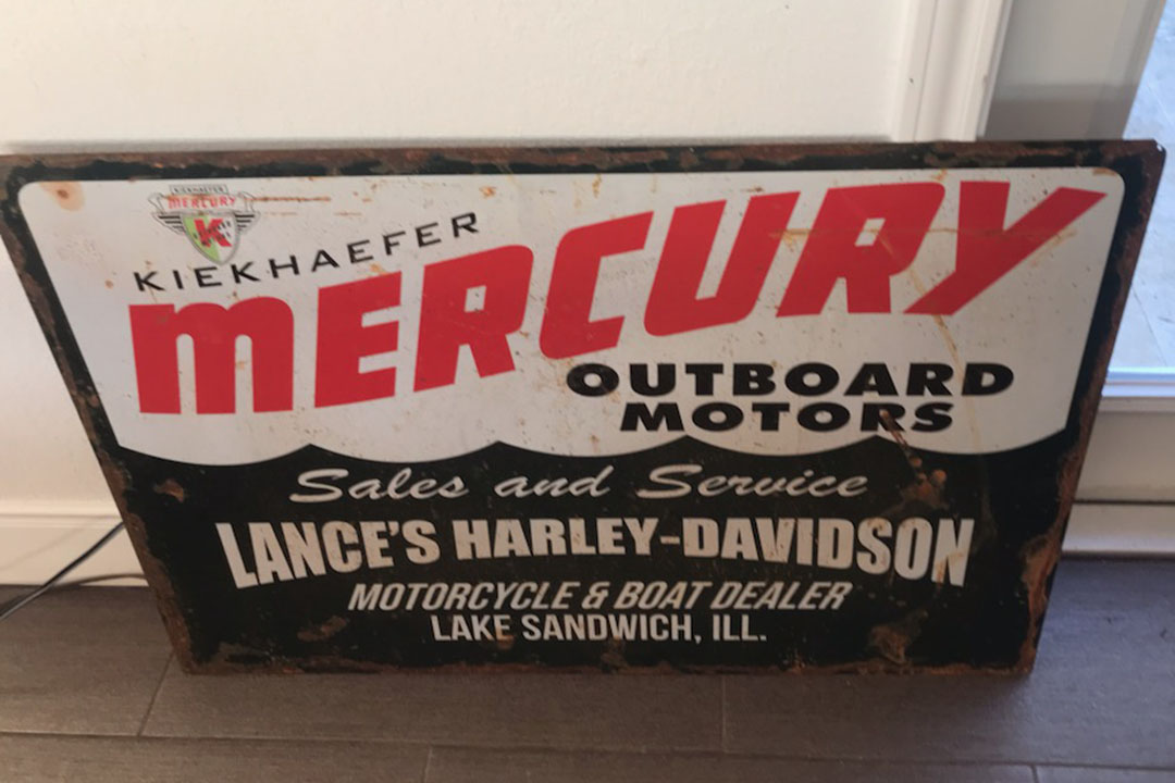 0th Image of a N/A MERCURY OUTBOARD MOTOR & HARLEY DAVIDSON