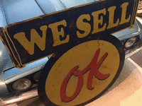 Image 1 of 1 of a N/A WE SELL OK SIGN