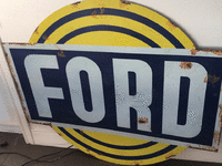Image 1 of 1 of a N/A ROUND FORD SIGN