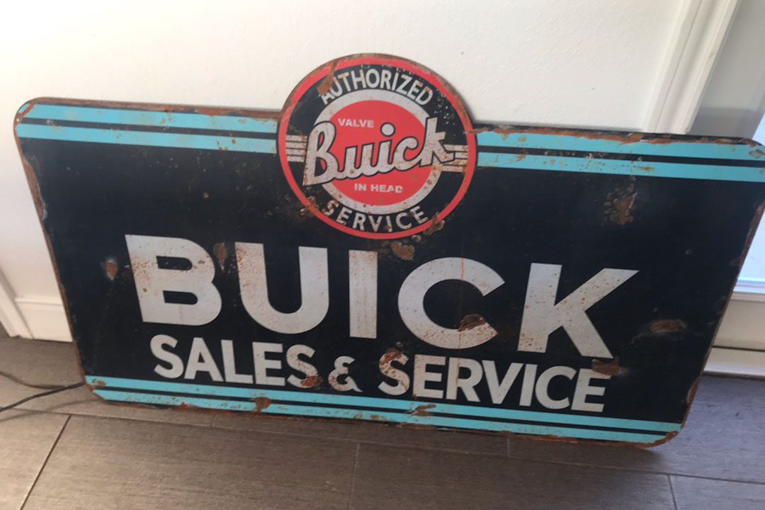 0th Image of a N/A BUICK SALES AND SERVICE SIGN