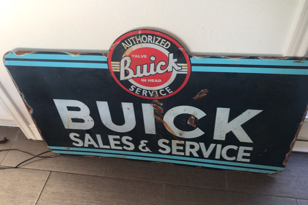 1st Image of a N/A BUICK SALES AND SERVICE SIGN