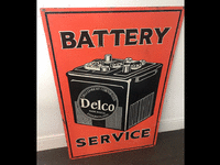 Image 1 of 1 of a N/A DELCO BATTERY SERVIC 6 VOLT BATTERY