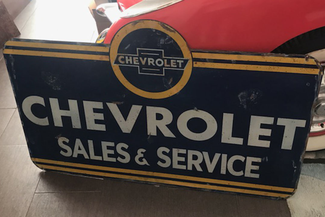 0th Image of a N/A CHEVROLET SALES AND SERVICE SIGN