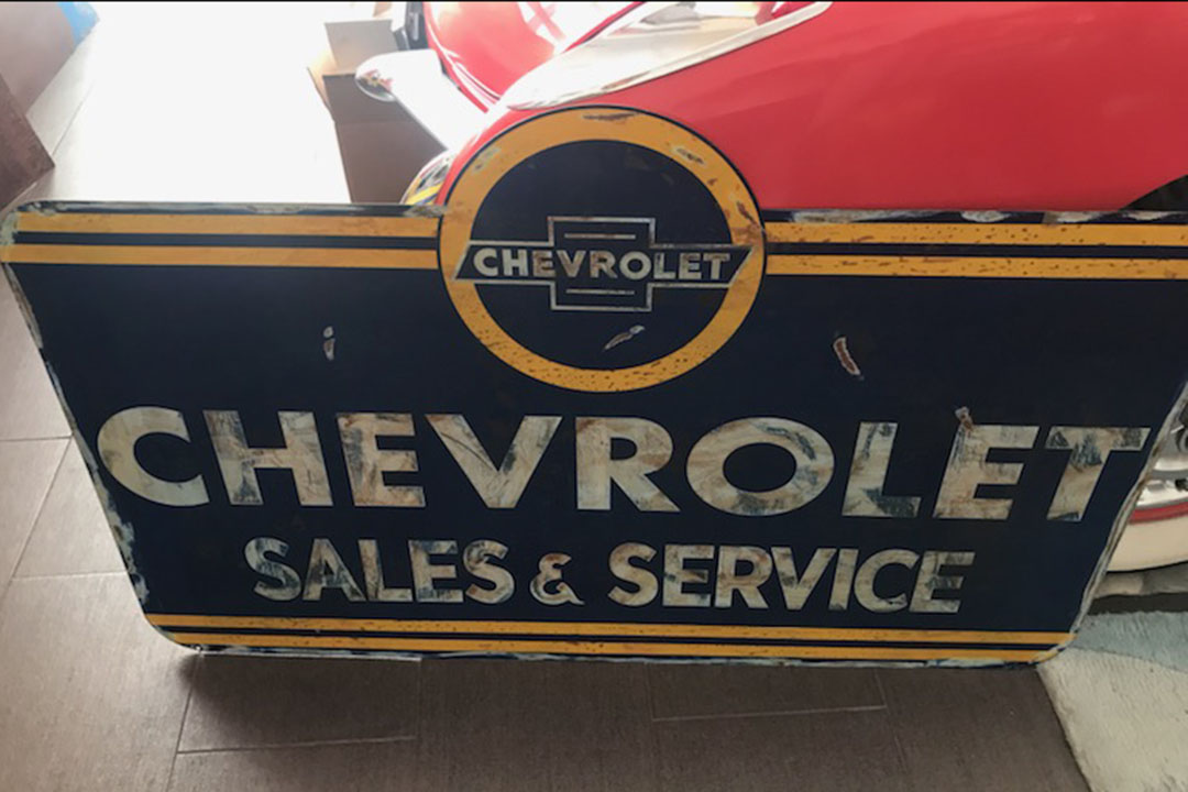 1st Image of a N/A CHEVROLET SALES AND SERVICE SIGN