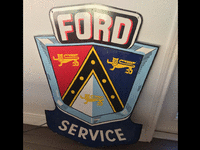 Image 2 of 2 of a N/A FORD SERVICE SIGN